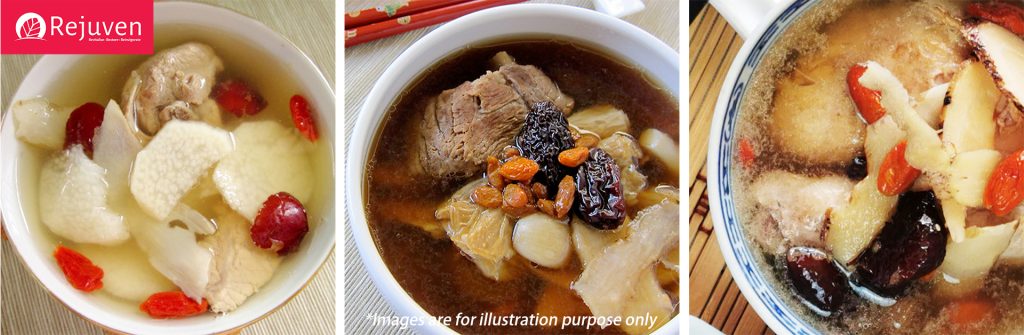common pork rib soup with in chineses cousine